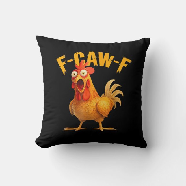 Almofada Frango F-Caw-F Clássico Legal Único (Frente)