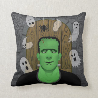 Almofada Frankenstein & fantasmas (travesseiro)