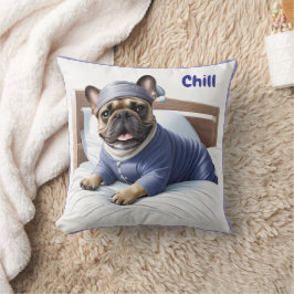 Almofada Französische Bulldogge Festival Sleep Day Bulldog