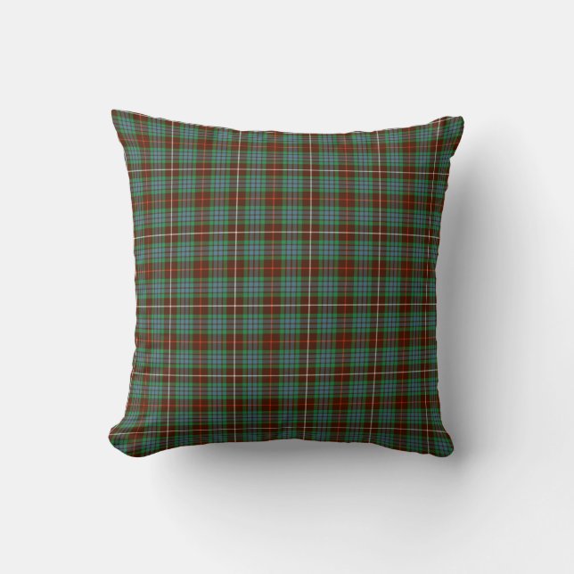 Almofada Fraser Clan Hunting Tartan (Frente)