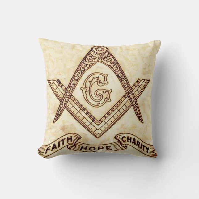Almofada Freemason (Frente)