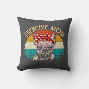 Almofada Frenchie Mãe Gift Vintage Estilo de Retro Buldogu