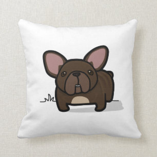 Almofada Frenchie rajado