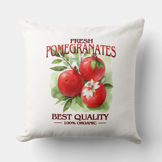 Almofada Fresh Pomegranates - Best Quality (Frente)