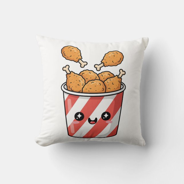 Almofada Fried Chicken Bucket (Frente)