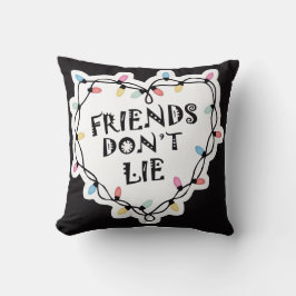 Almofada Friends Don’t Lie Pillow 80s Inspired Home Decor