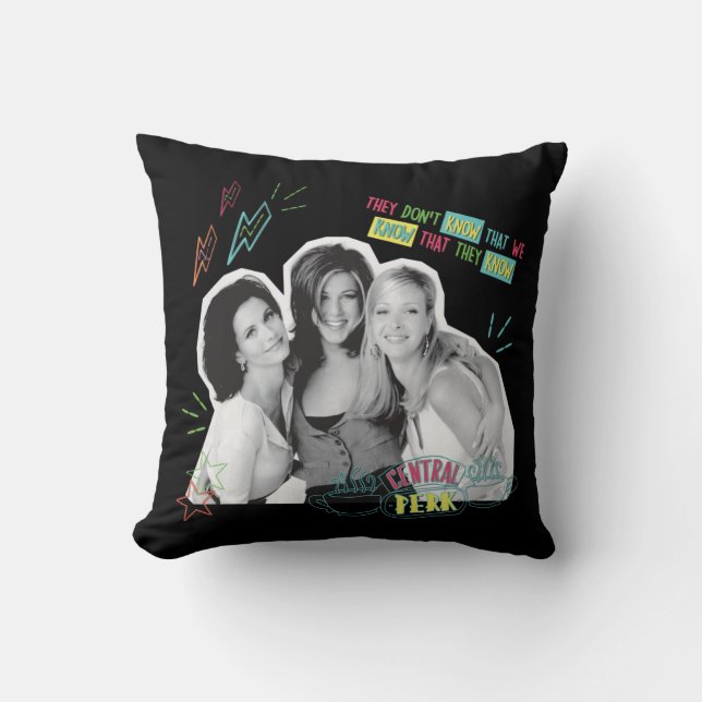 Almofada FRIENDS™ | Monica, Rachel & Phoebe (Frente)