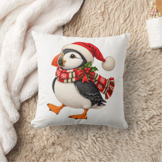 Almofada Frouxo Papai Noel do Natal Puffin Festa Feriado Av