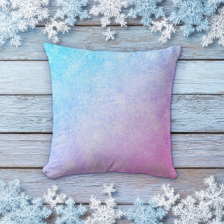 Almofada Frozen Blue to Purple Gradient Pillow