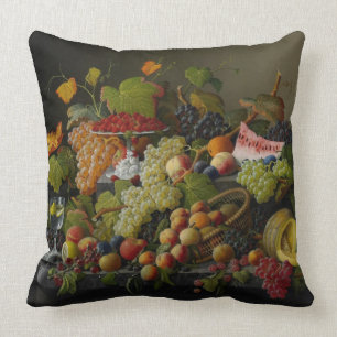 Almofada Fruta abundante, 1858 (óleo em canvas)
