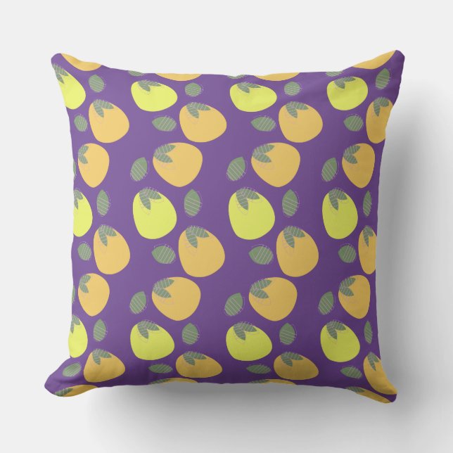 Almofada Fruta Amarela de Manga Divertida (Frente)