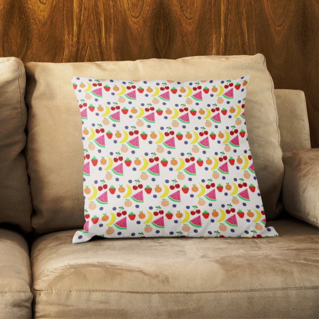 Almofada Fruta com dois-tti segundo aniversário Frutti (Criador carregado)