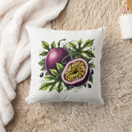 Almofada Fruta de Passiões Tropicais Botânica