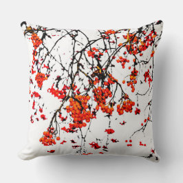 Almofada Frutas ruivas ou amoras de cinzas