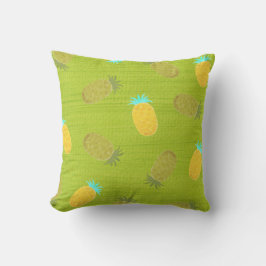 Almofada Frutas Tropicais de Verão Kiwi Verde