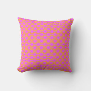 Almofada Fuchsia Bolinhas - Travesseiro decorativo
