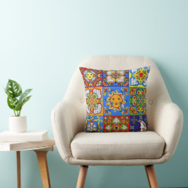 Almofada Fun Decor 2 16x16 Throw Pillow