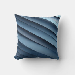 Almofada Fundo de formas sobrepostas em blues