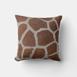 Almofada Fundo do padrão Giraffe Impressão