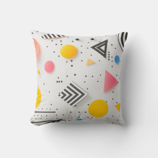 Almofada Fundo otimizado de formas e faixas