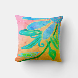 Almofada Funky Abstrato Floral