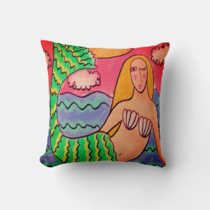 Almofada Funky Abstrato Mermaid