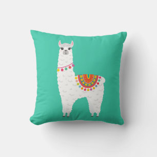 Almofada Funky Alpaca lama drama animal fofo