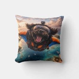 Almofada Funny Cockapoo Gift | Flying Dog Cushion