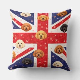 Almofada Funny Cockapoo Gift | UK Cockapoo Cushion