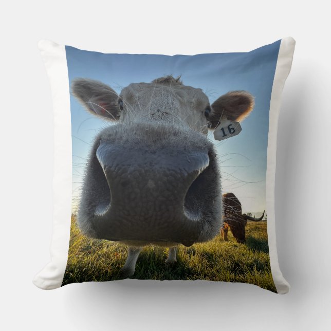 Almofada Funny Cow Pillow (Frente)