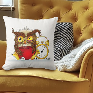 Almofada Funny Morning Cranky Owl