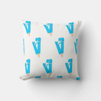 Almofada Funny Popsicle Pattern Illustration