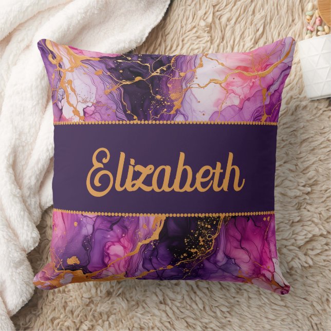 Almofada Fusão de Tinta Vibrada (Cobertor)