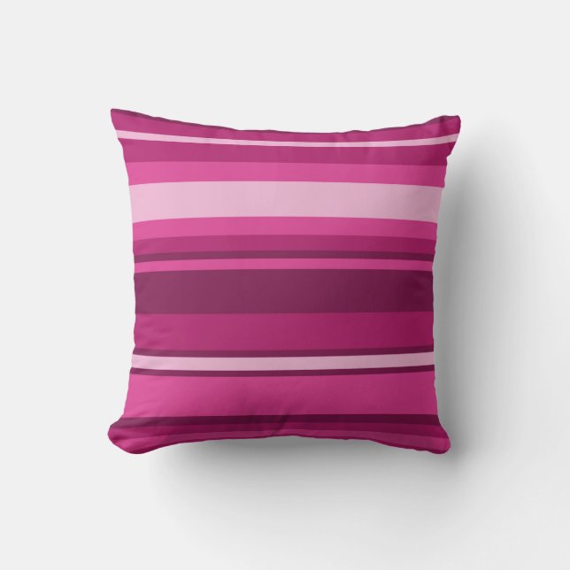 Almofada Fuschia stripes (Frente)