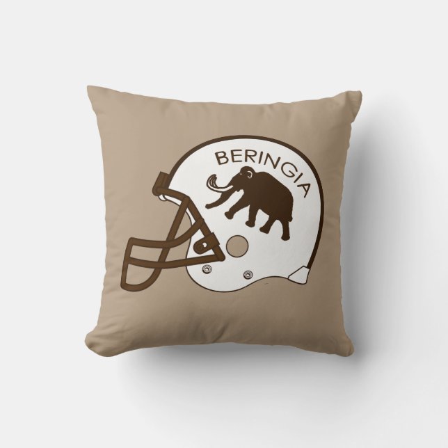 Almofada Futebol da Universidade de Beringia (Frente)