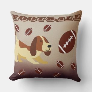 Almofada Futebol de amor de cão