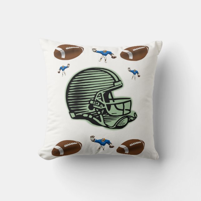 Almofada Futebol travesseiro decorativo (Frente)