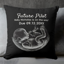 Future Pilot Pregnancy Announcement Funny Aviation