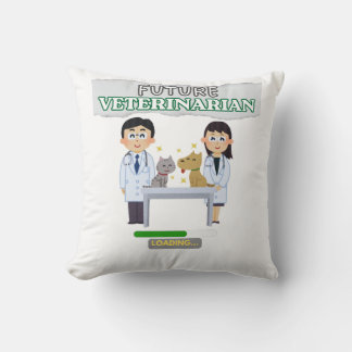 Almofada Future Veterinarian Loading – Vet Student Design