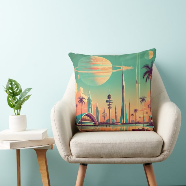 Almofada Futurista Atômico Nova Flórida (Cadeira)