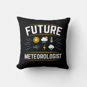 Almofada Futuro Meteorologista Estudante de Meteorologia