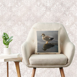 Almofada Gadwell Duck Creamy Light Beige Square