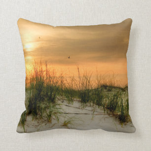 Almofada Gaivotas no nascer do sol