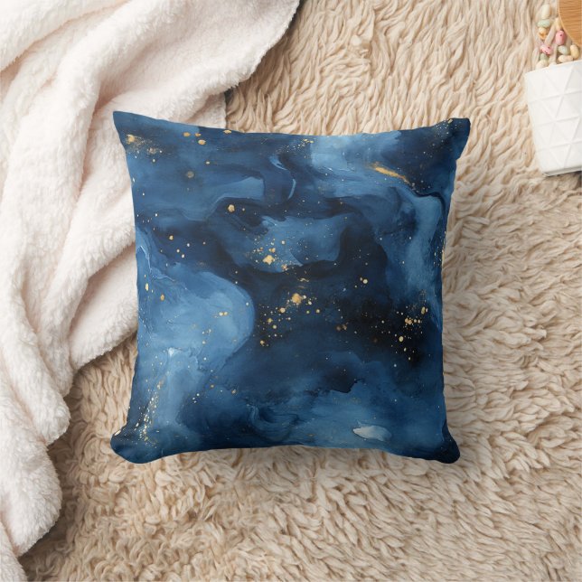 Almofada Galáxia Céu Azul   (Cobertor)
