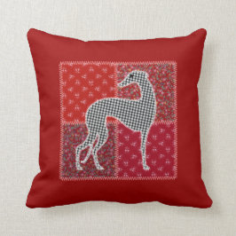Almofada Galgo stylisé “Patchwork "
