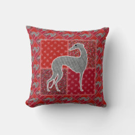 Almofada Galgo stylisé “Patchwork "