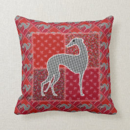 Almofada Galgo stylisé “Patchwork "