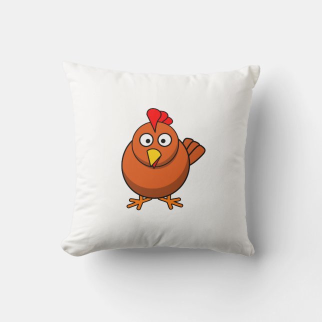 Almofada Galinha dos desenhos animados (Frente)