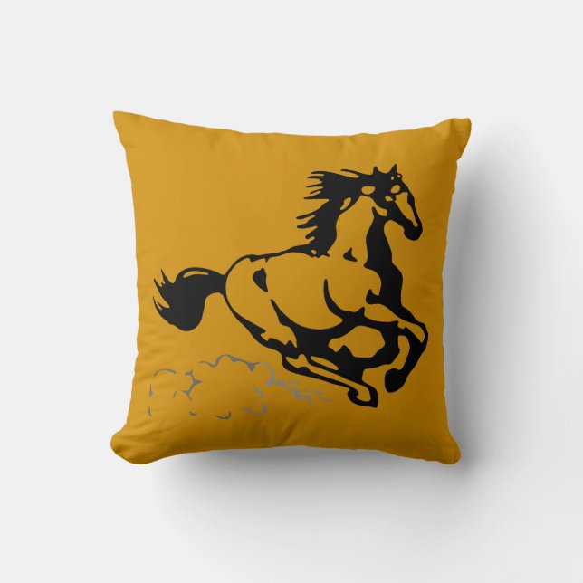 Almofada Galloping Horse Selvagem e Livre (Frente)