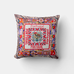 Almofada Galo de Barcelona, Travesseiro decorativo de Portu